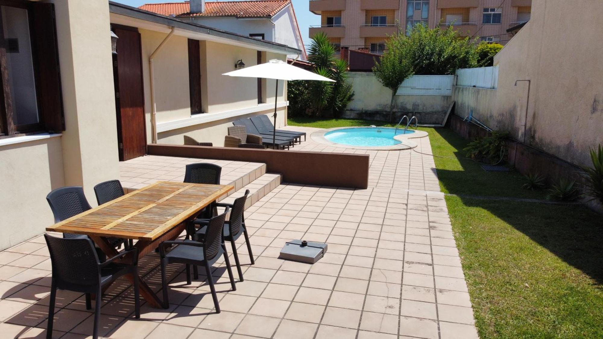 Casa Na Praia - Com Piscina Esmoriz Kültér fotó